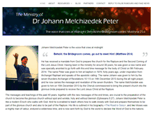 Tablet Screenshot of johannministries.com